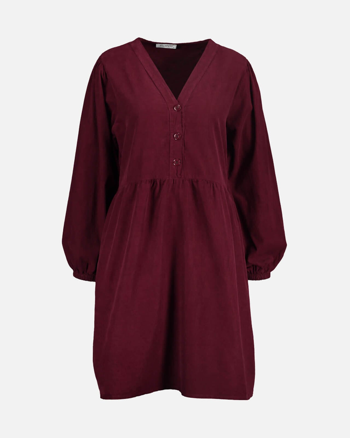 FLOYD Kjole Ronda Babycord - Bordeaux