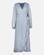 FLOYD Omslagskjole Ane Misu - Regatta Blue