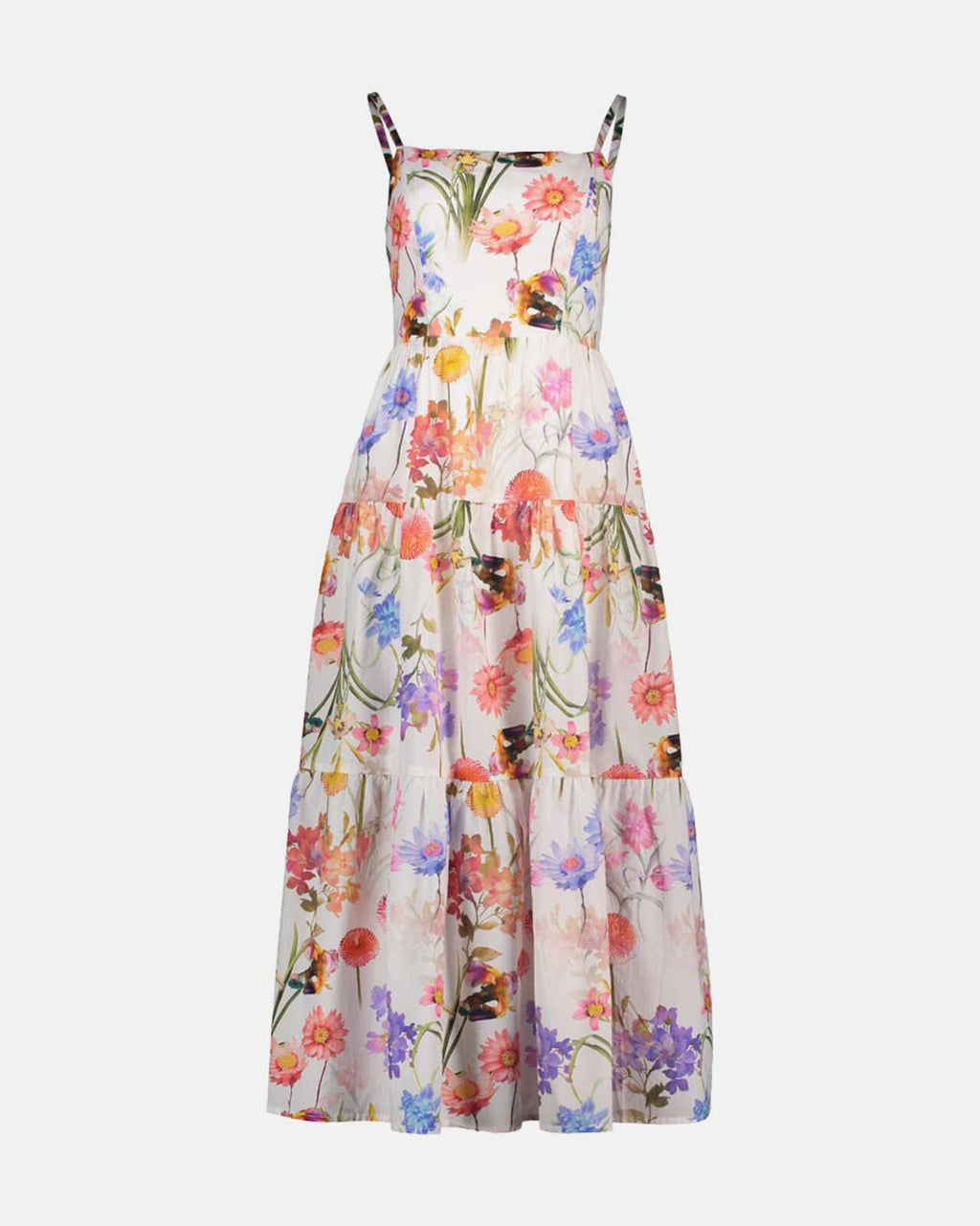 FLOYD Midikjole Brooklyn Fairy - Offwhite