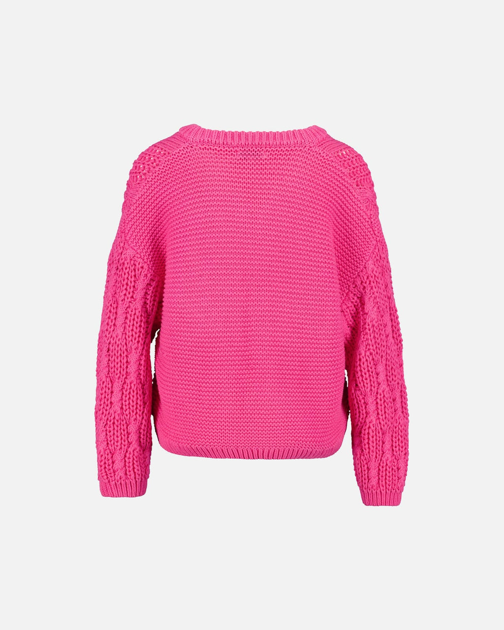FLOYD Strikkegenser Priscilla V - Pink Power
