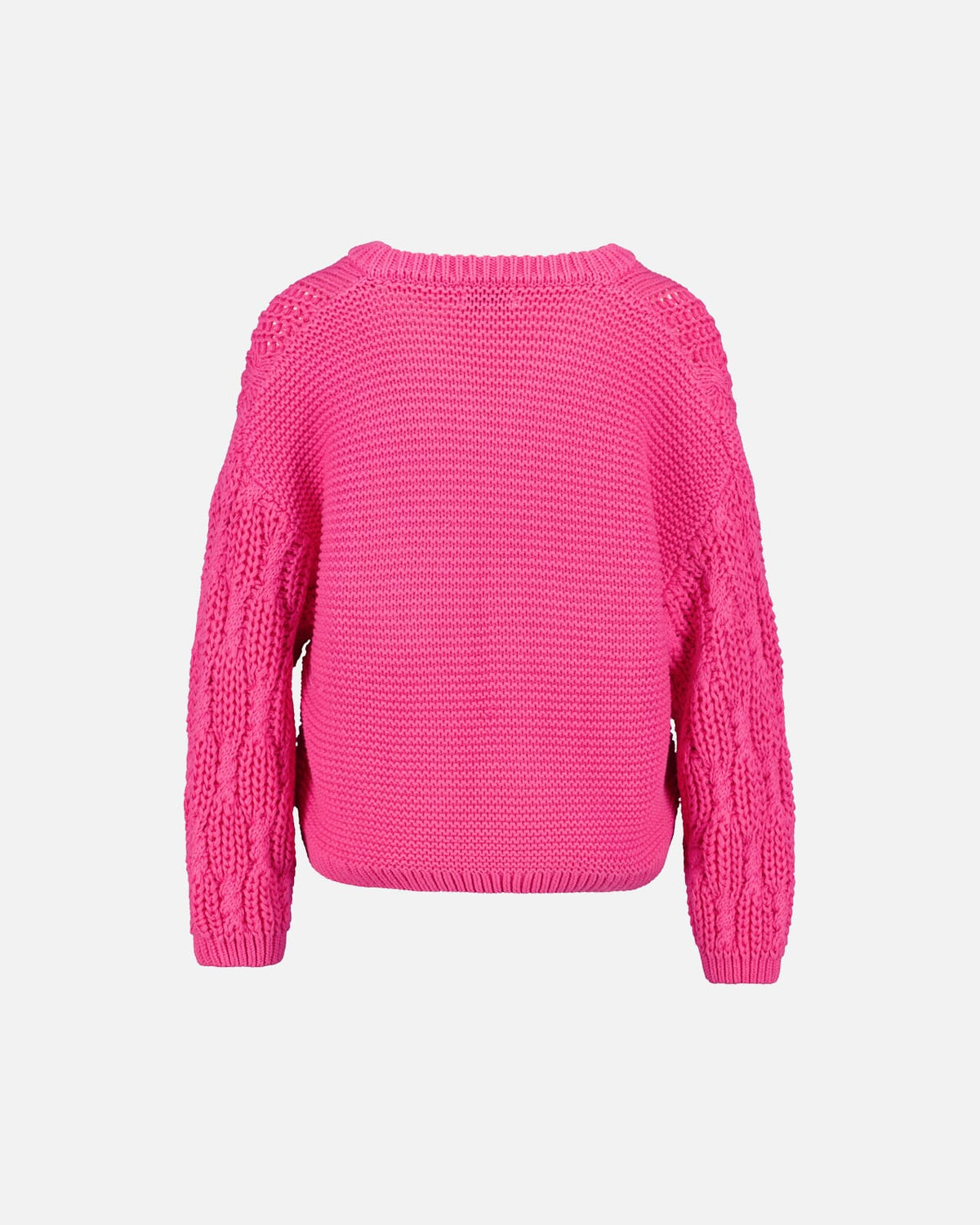 FLOYD Strikkegenser Priscilla V - Pink Power
