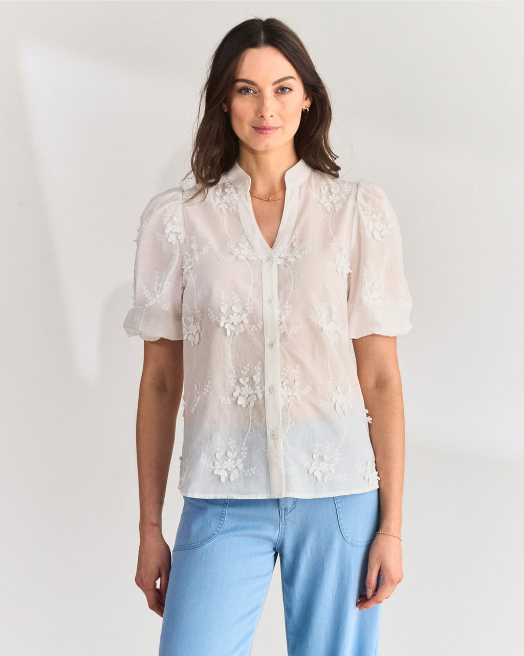 FLOYD Topp Leah -White