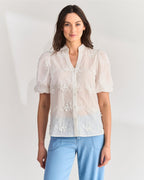 FLOYD Topp Leah -White