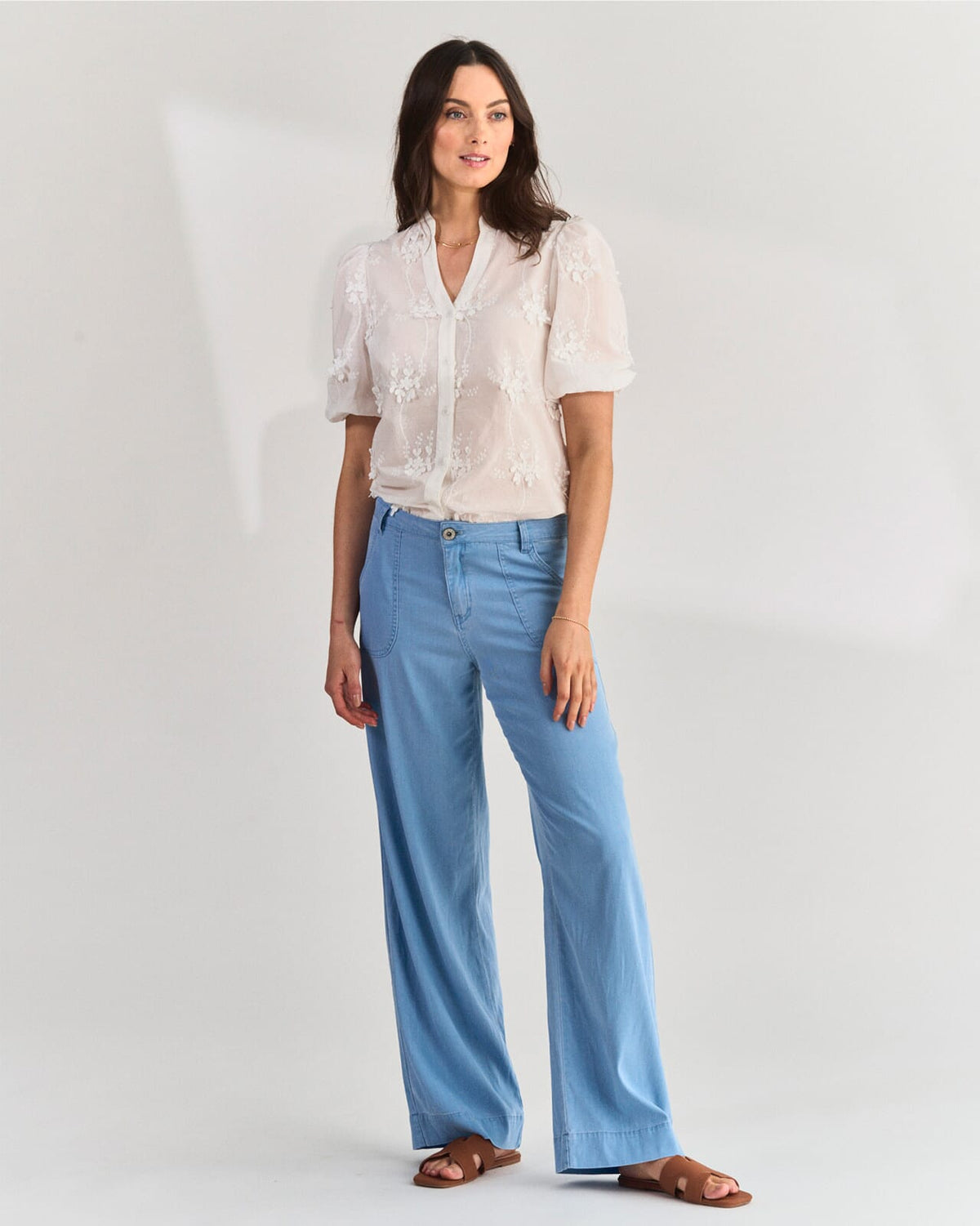 FLOYD Topp Leah -White