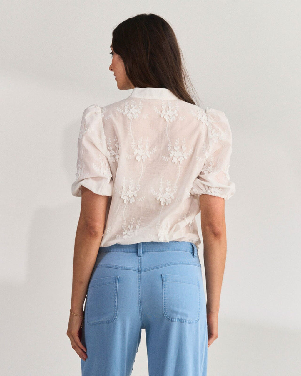 FLOYD Topp Leah -White