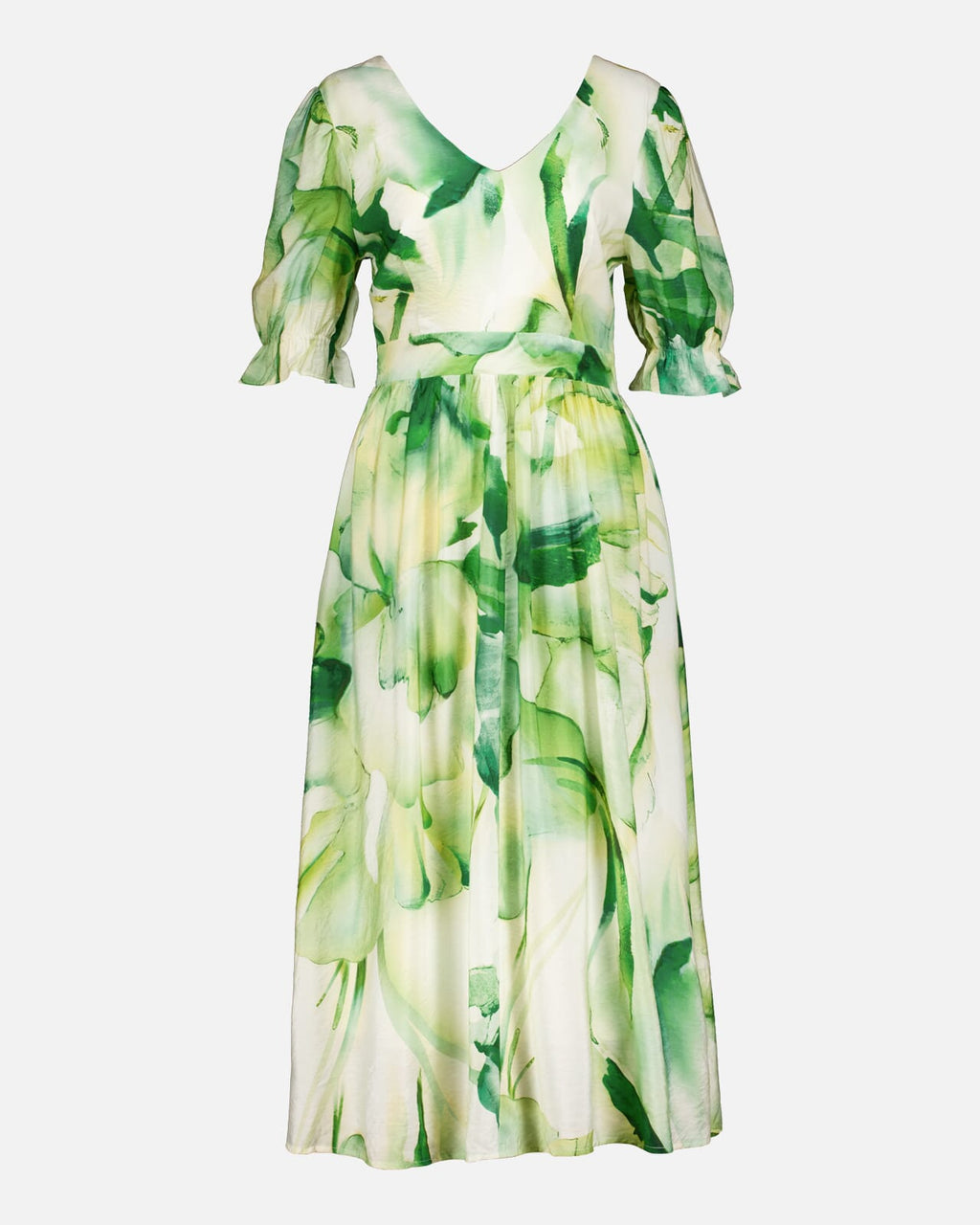 FLOYD Midikjole Helen Neah - Island Green