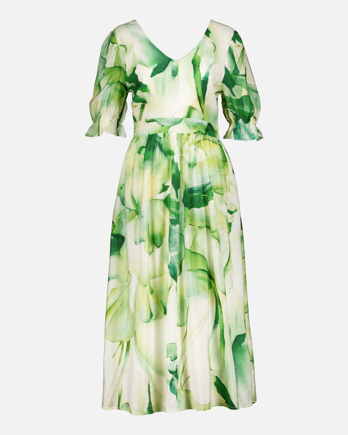 FLOYD Midikjole Helen Neah - Island Green