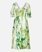 FLOYD Midikjole Helen Neah - Island Green