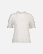 FLOYD Topp Pia Brodery - White