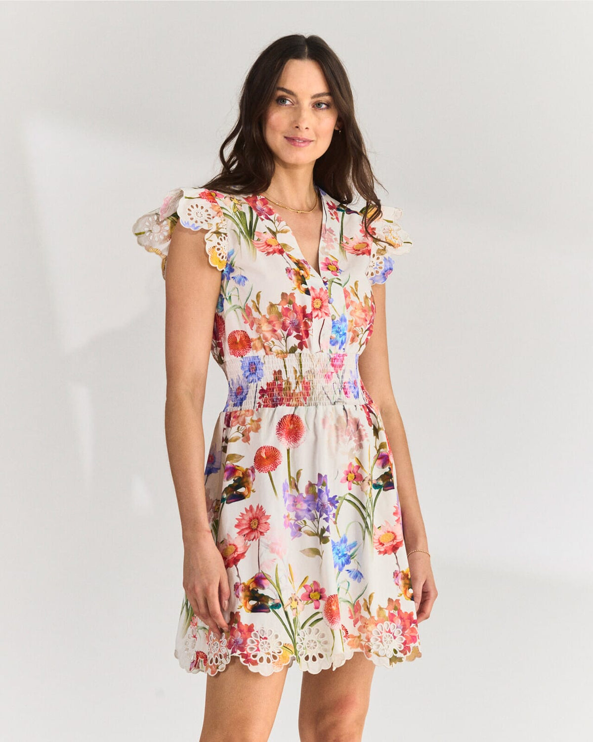 FLOYD Kjole Palma Fairy - Offwhite