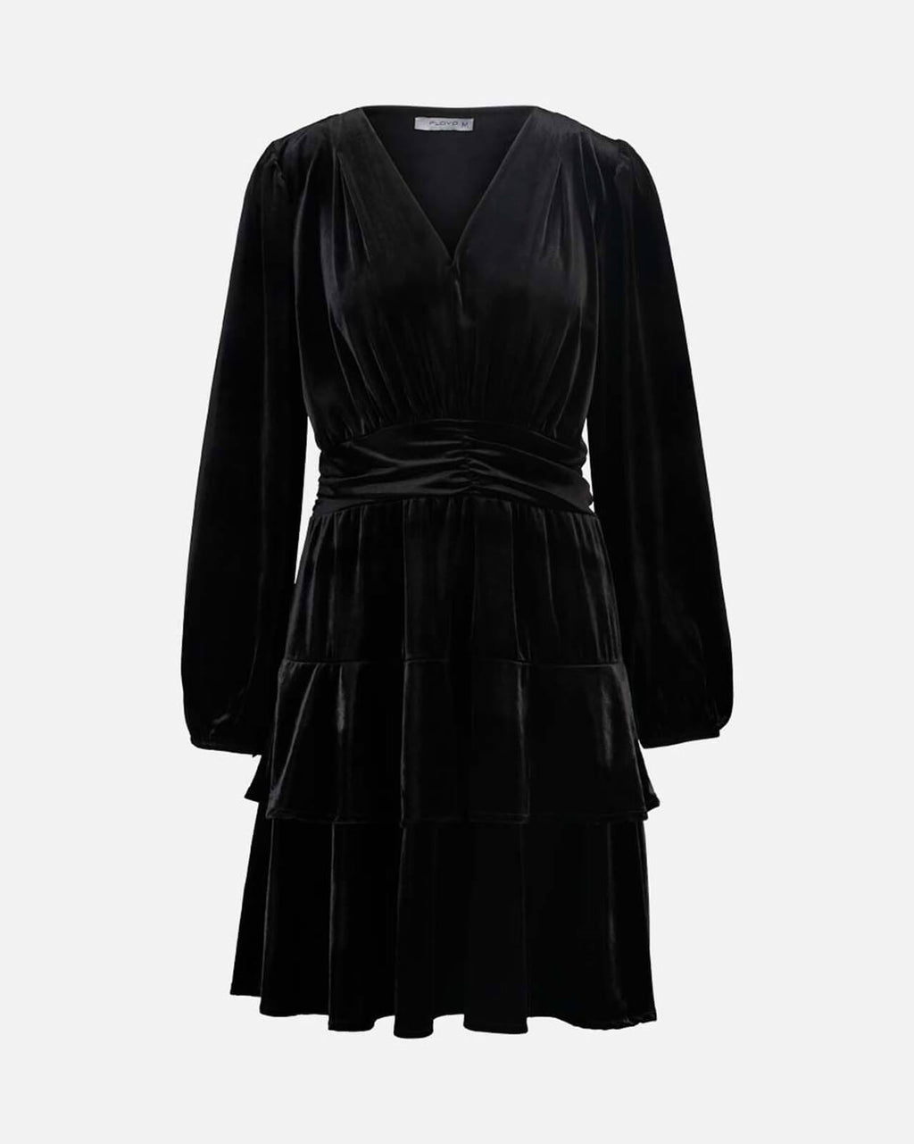 FLOYD Kjole Diane Velvet - Black
