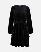 FLOYD Kjole Diane Velvet - Black