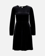 FLOYD Kjole Celina Velvet - Black