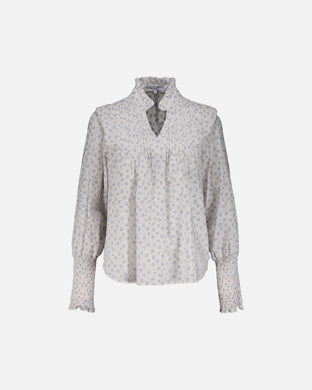 FLOYD Bluse Niki Flowery - Regatta Blue