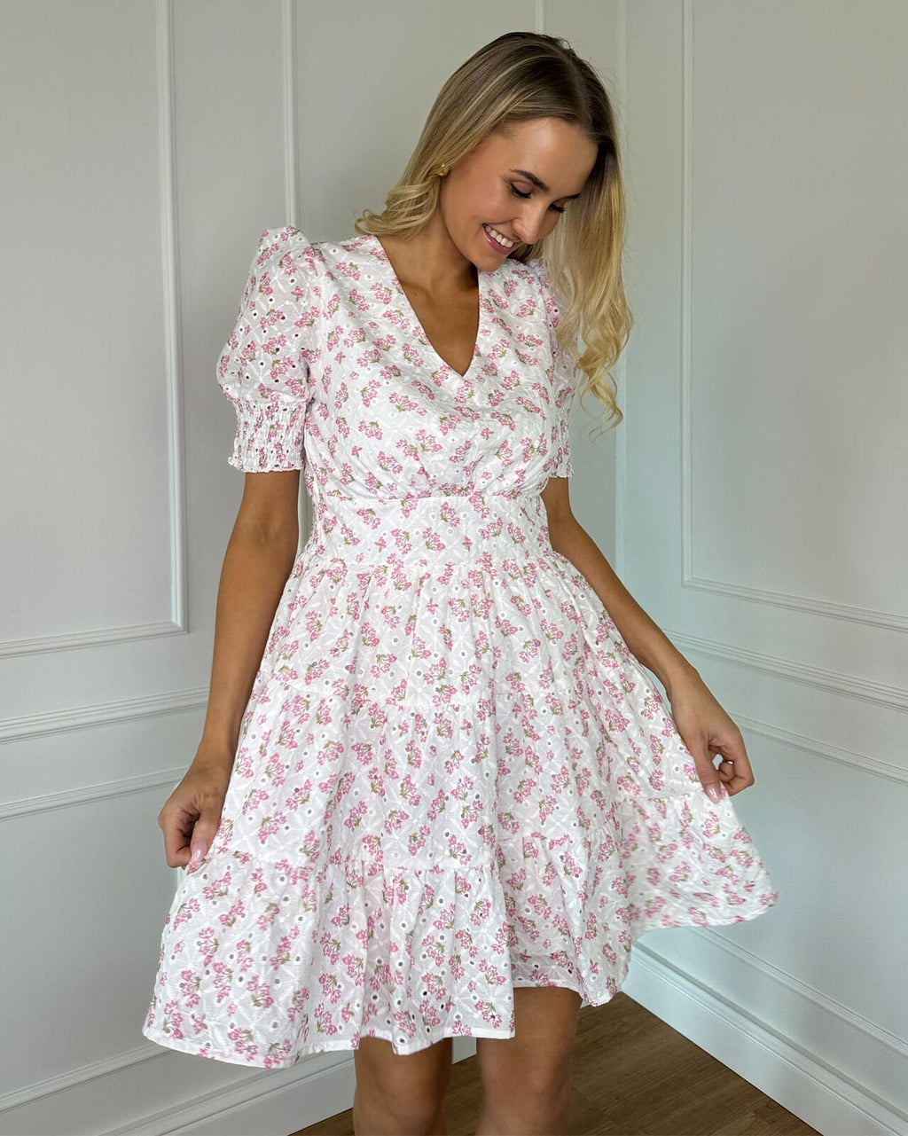 FLOYD Kjole Eloise Lie - Rose Petal