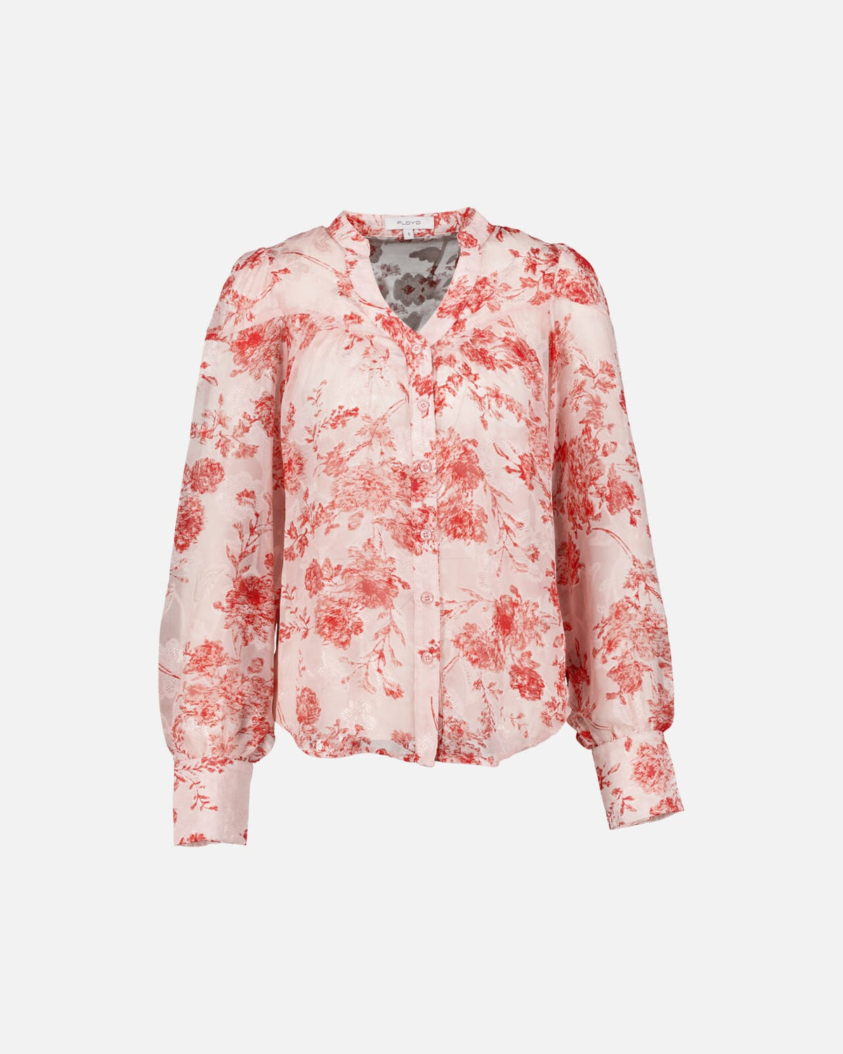 FLOYD Bluse Olivia Nana - Pink/ Red