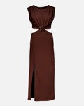 FLOYD Midikjole Eskada - Dark Brown