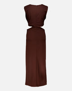 FLOYD Midikjole Eskada - Dark Brown