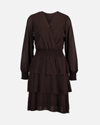 FLOYD Kjole Cairo Uni - Dark Brown
