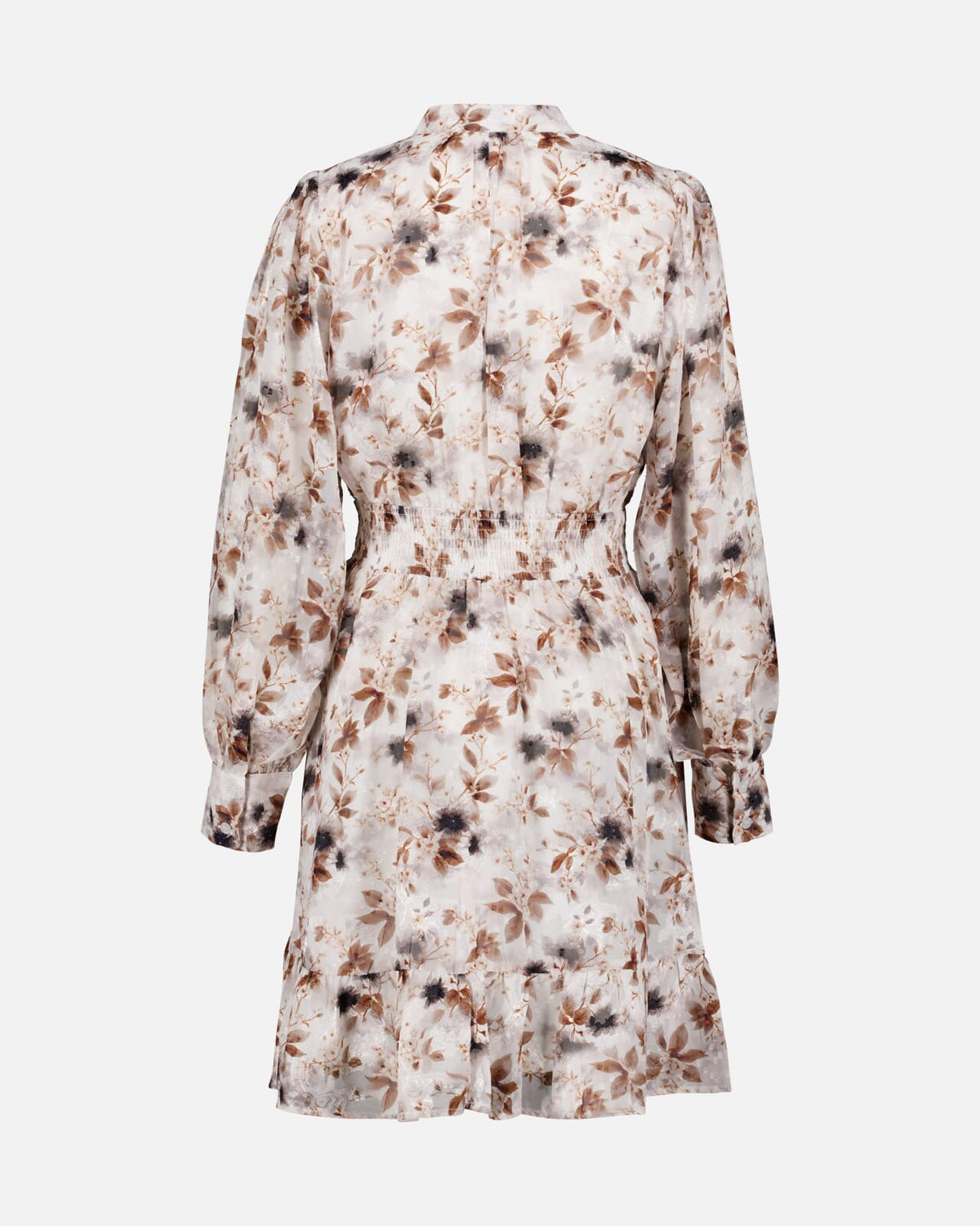 FLOYD Kjole Emelina Umi - Offwhite/ Caramel
