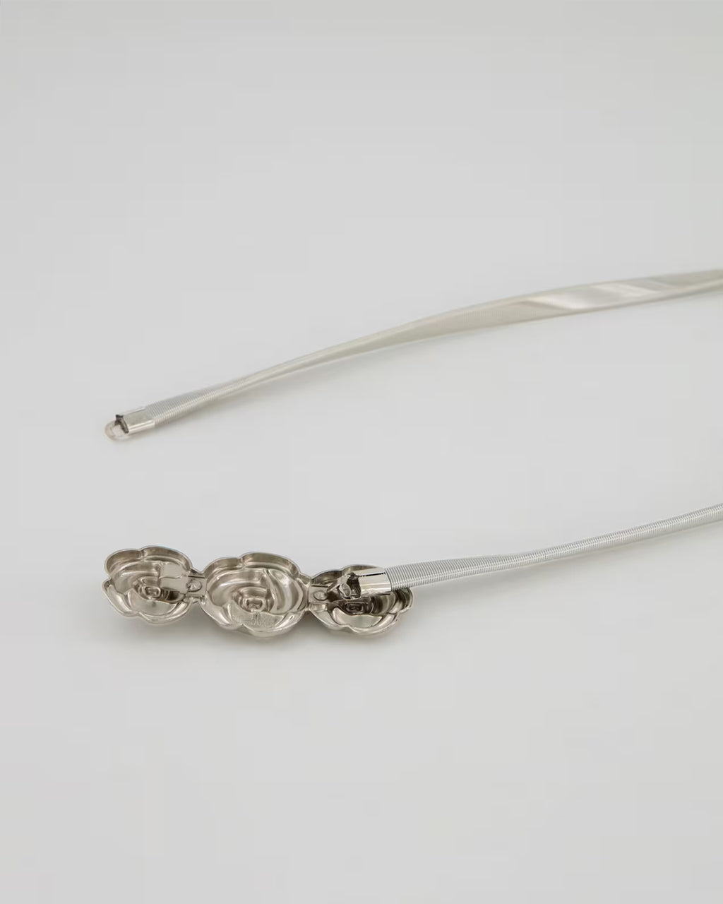 FLOYD Belte Flower - Silver