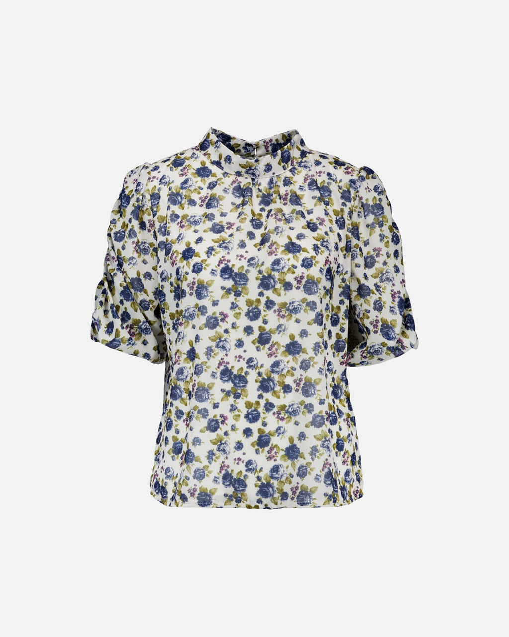 FLOYD Topp Emmeli Rosada - Offwhite/ Blue