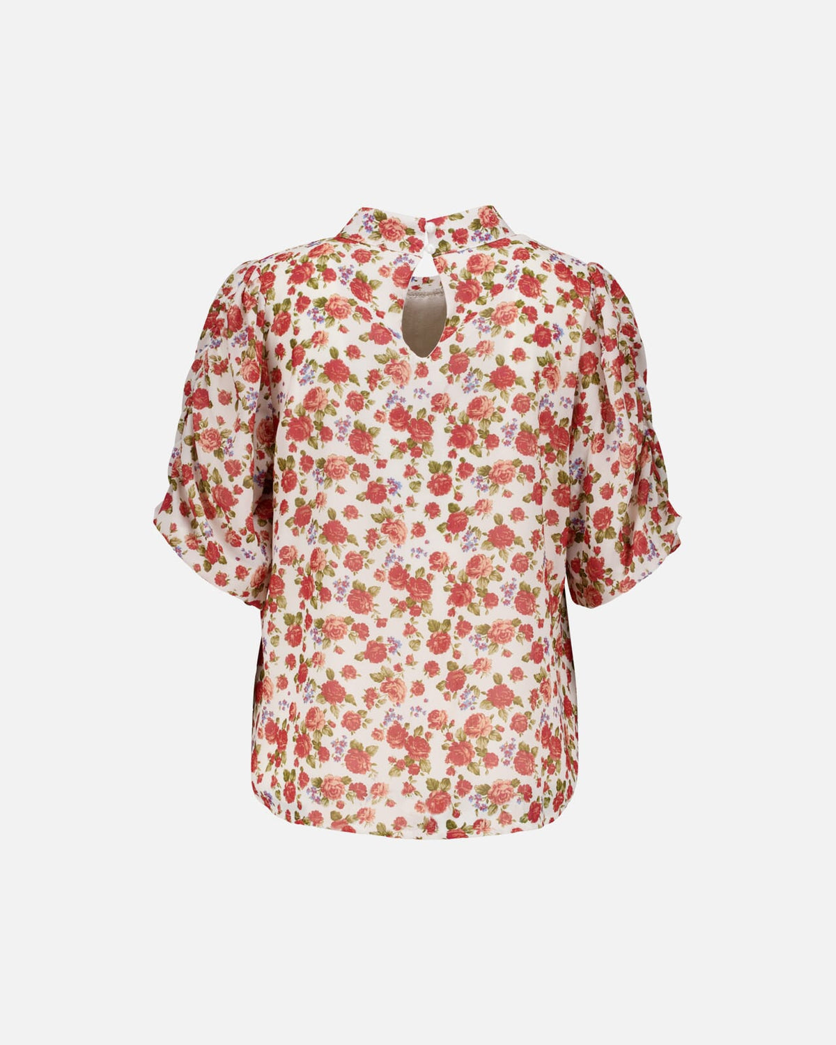 FLOYD Topp Emmeli Rosada - Offwhite/ Red