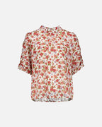 FLOYD Topp Emmeli Rosada - Offwhite/ Red