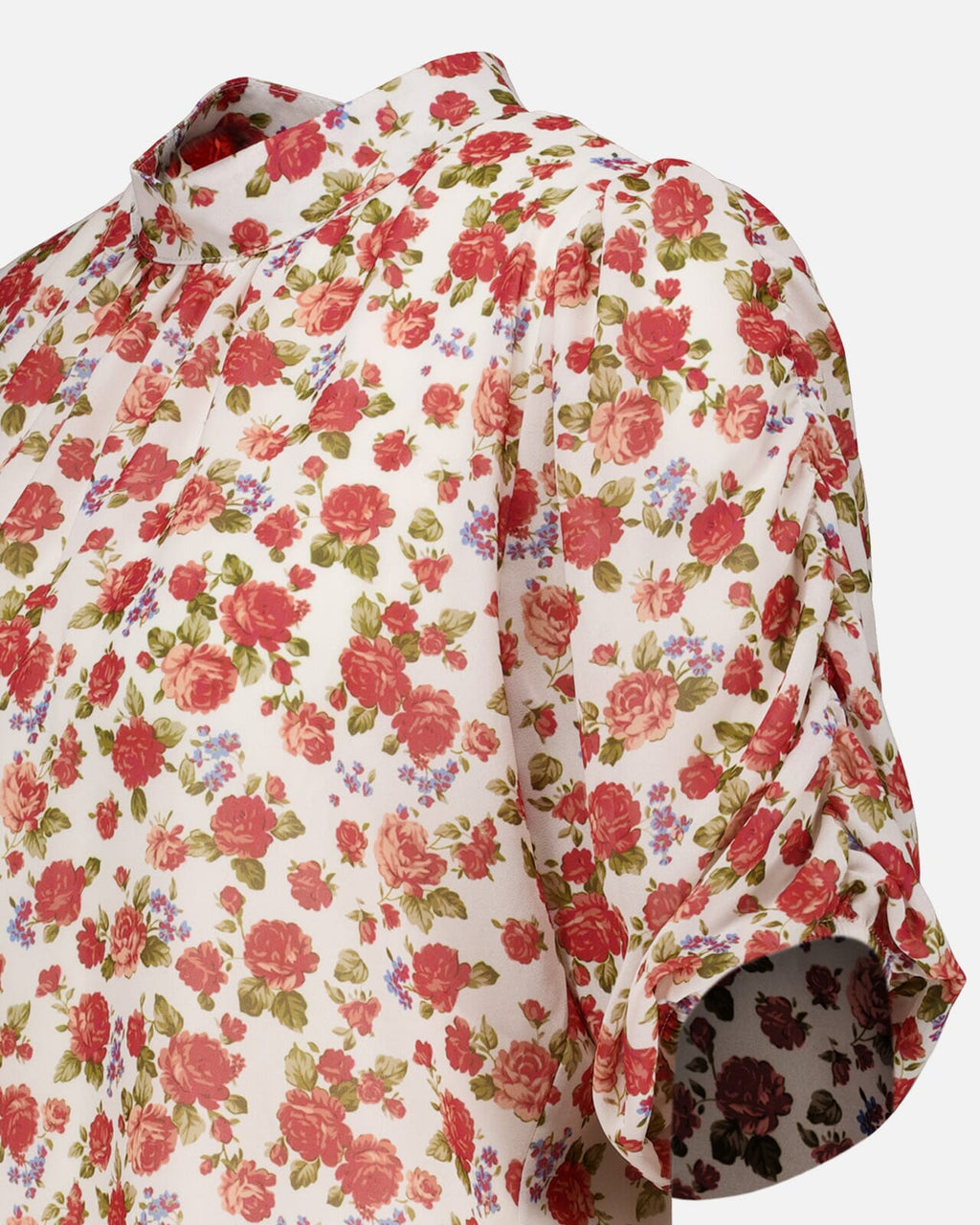 FLOYD Topp Emmeli Rosada - Offwhite/ Red