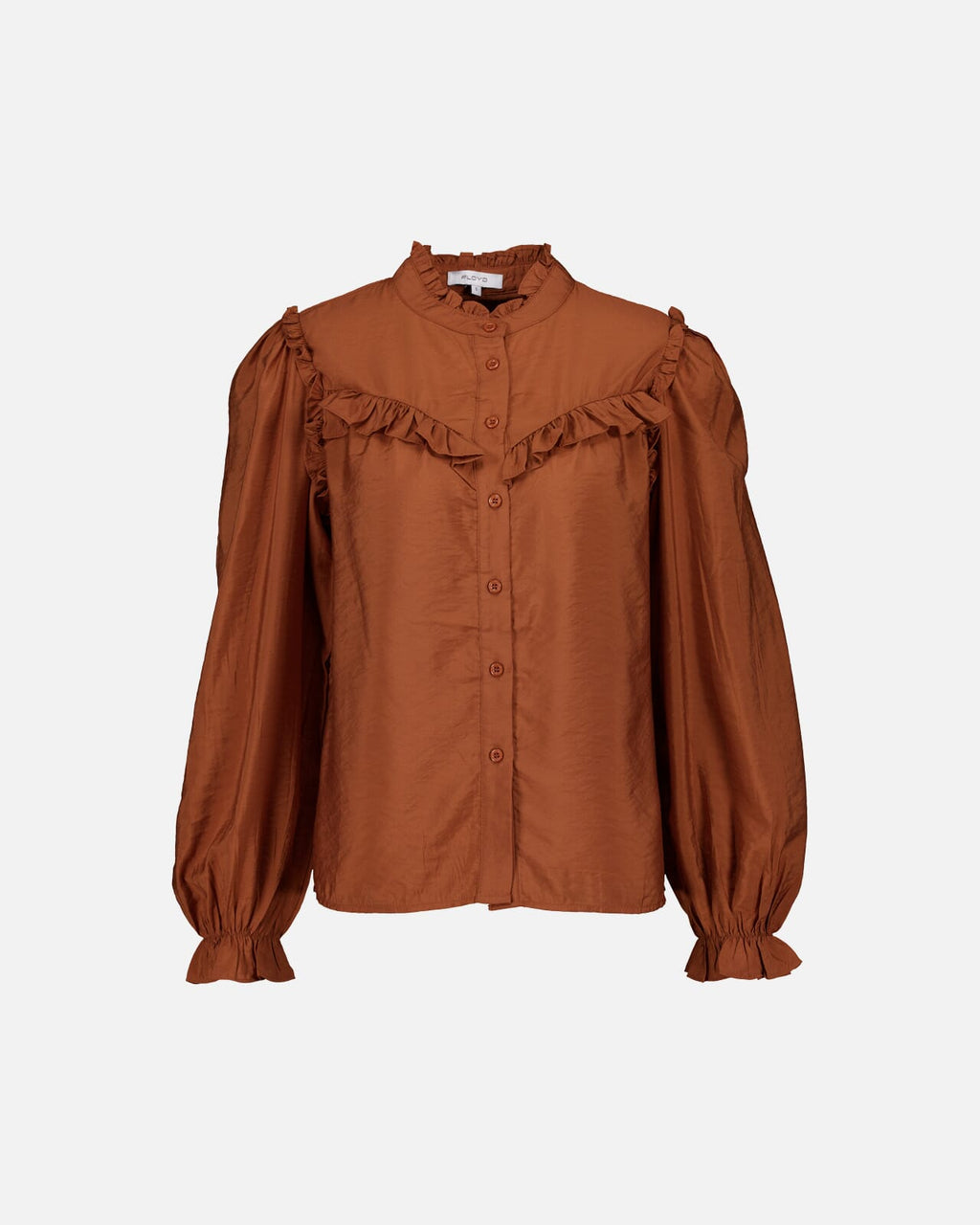 FLOYD Bluse Emaja Viscose - Brick
