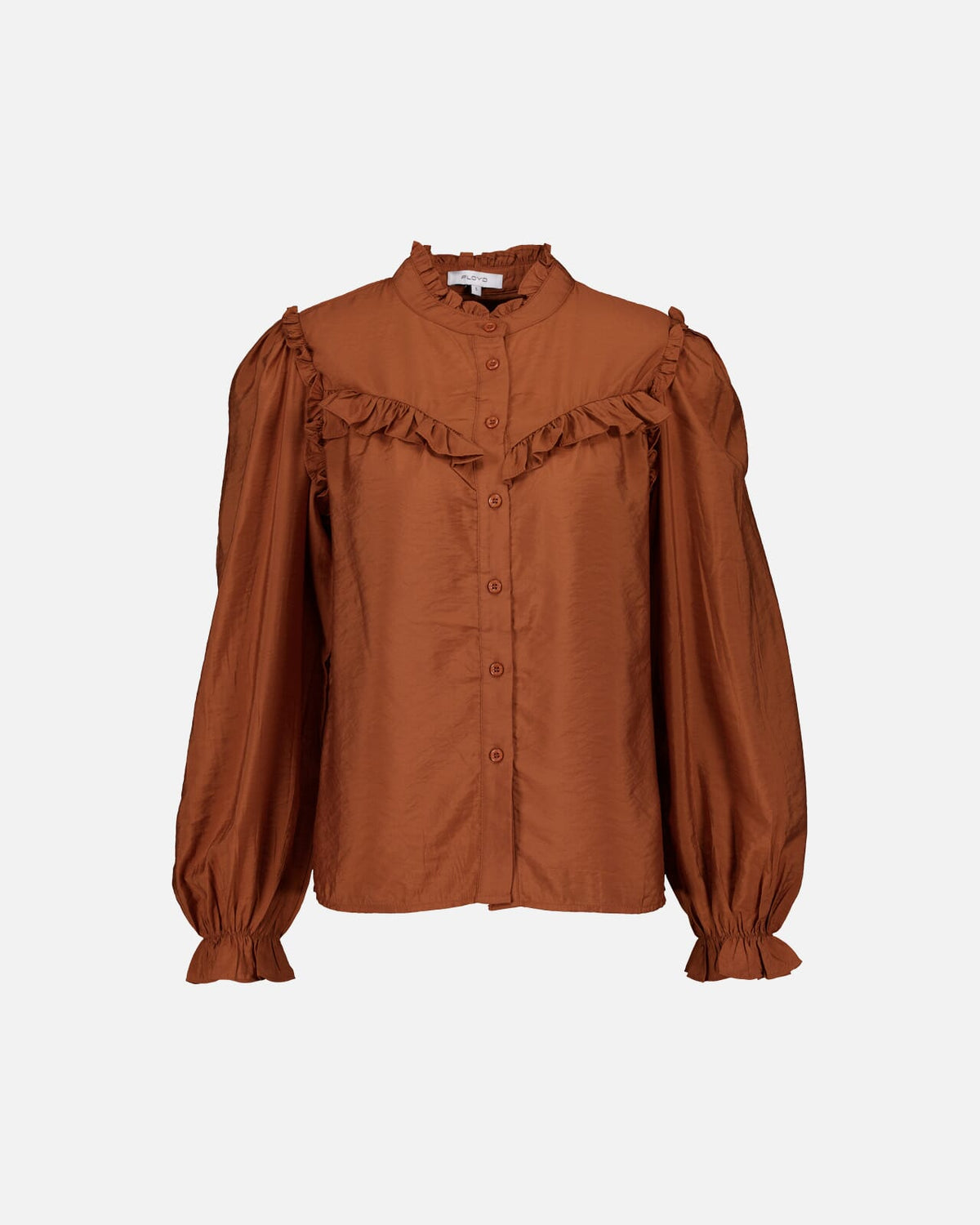 FLOYD Bluse Emaja Viscose - Brick