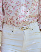 FLOYD Belte Essie - White