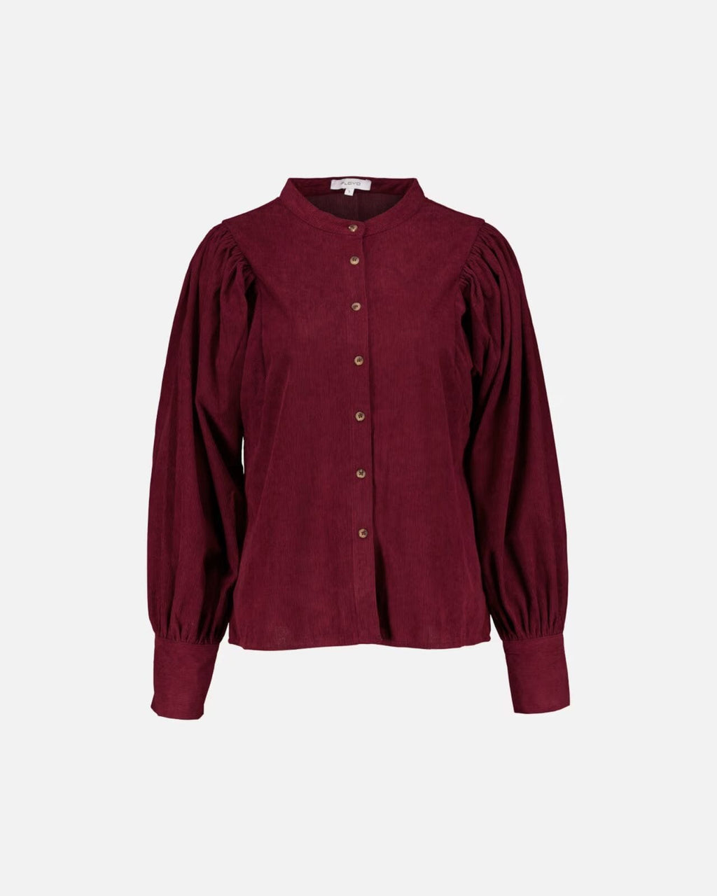 FLOYD Skjorte Abbi Cord - Deep Cherry