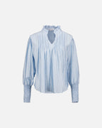 FLOYD Bluse Niki Stripe - Moonlight Blue