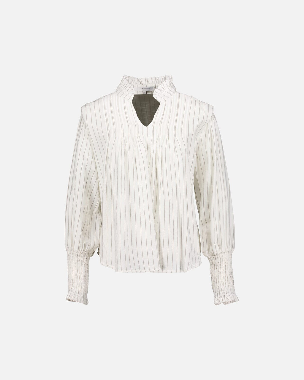 FLOYD Bluse Niki Stripe - Offwhite