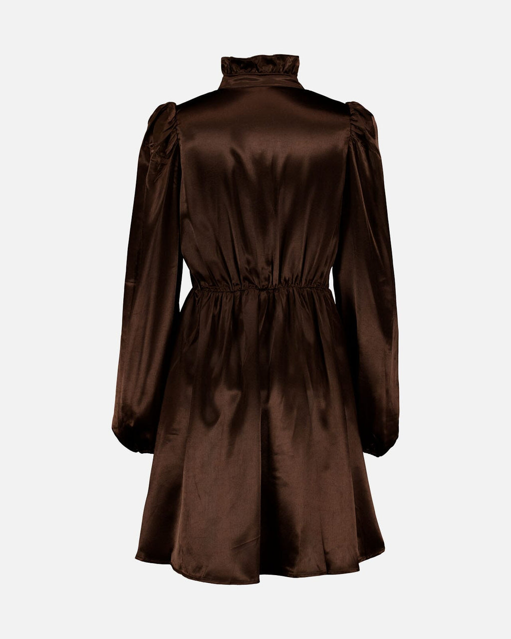 FLOYD Kjole Vanda Heavy Satin - Chocolate