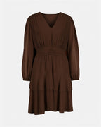 FLOYD Kjole Diane - Dark Brown
