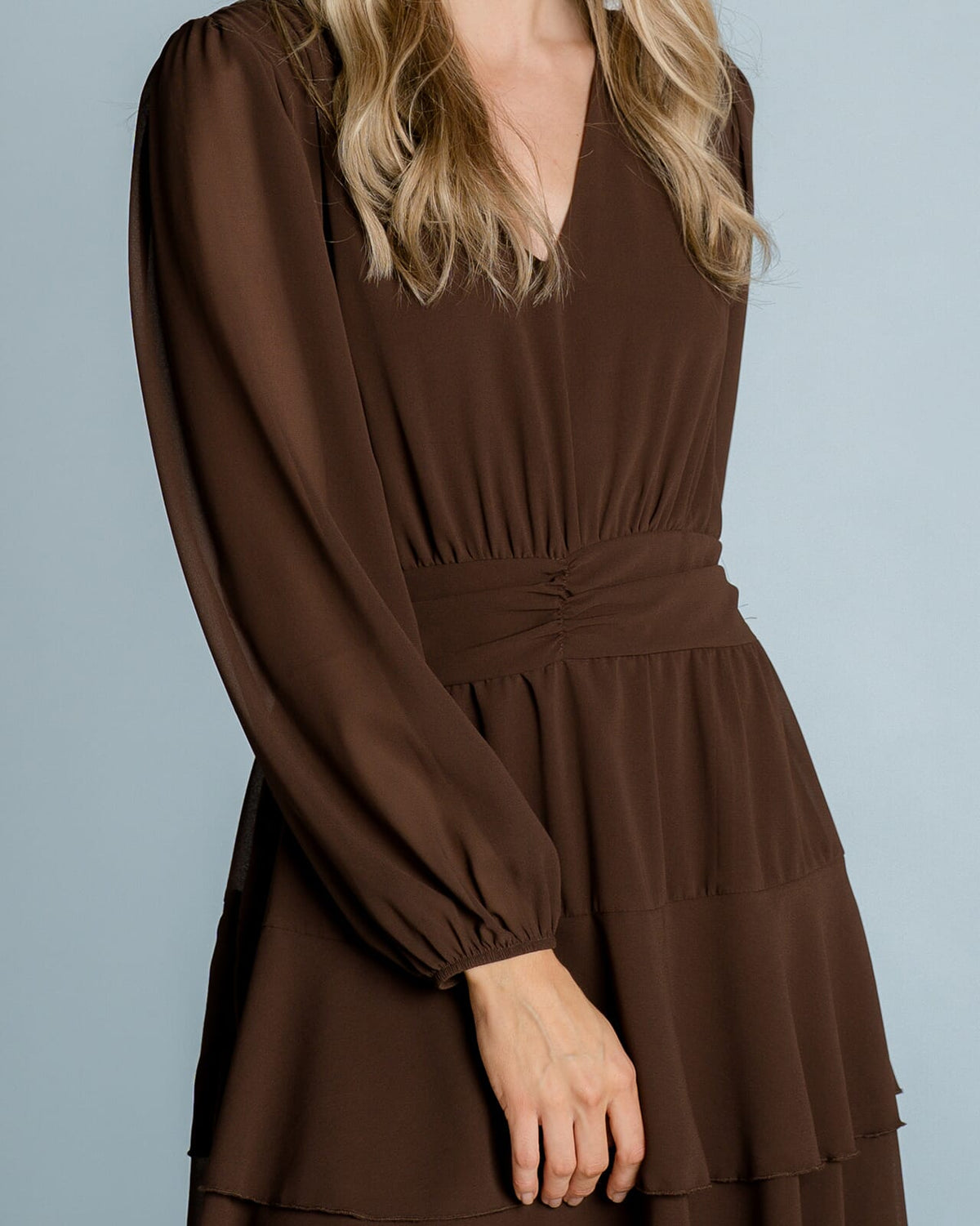 FLOYD Kjole Diane - Dark Brown