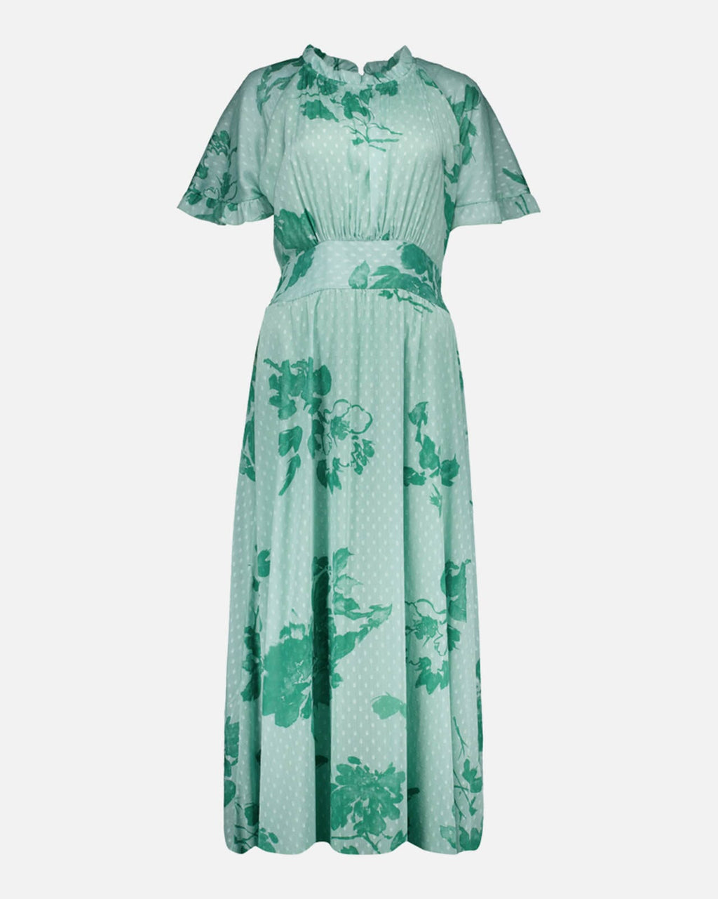FLOYD Maxikjole Liane Magy - Island Green