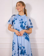 FLOYD Maxikjole Liane Magy - Regatta Blue