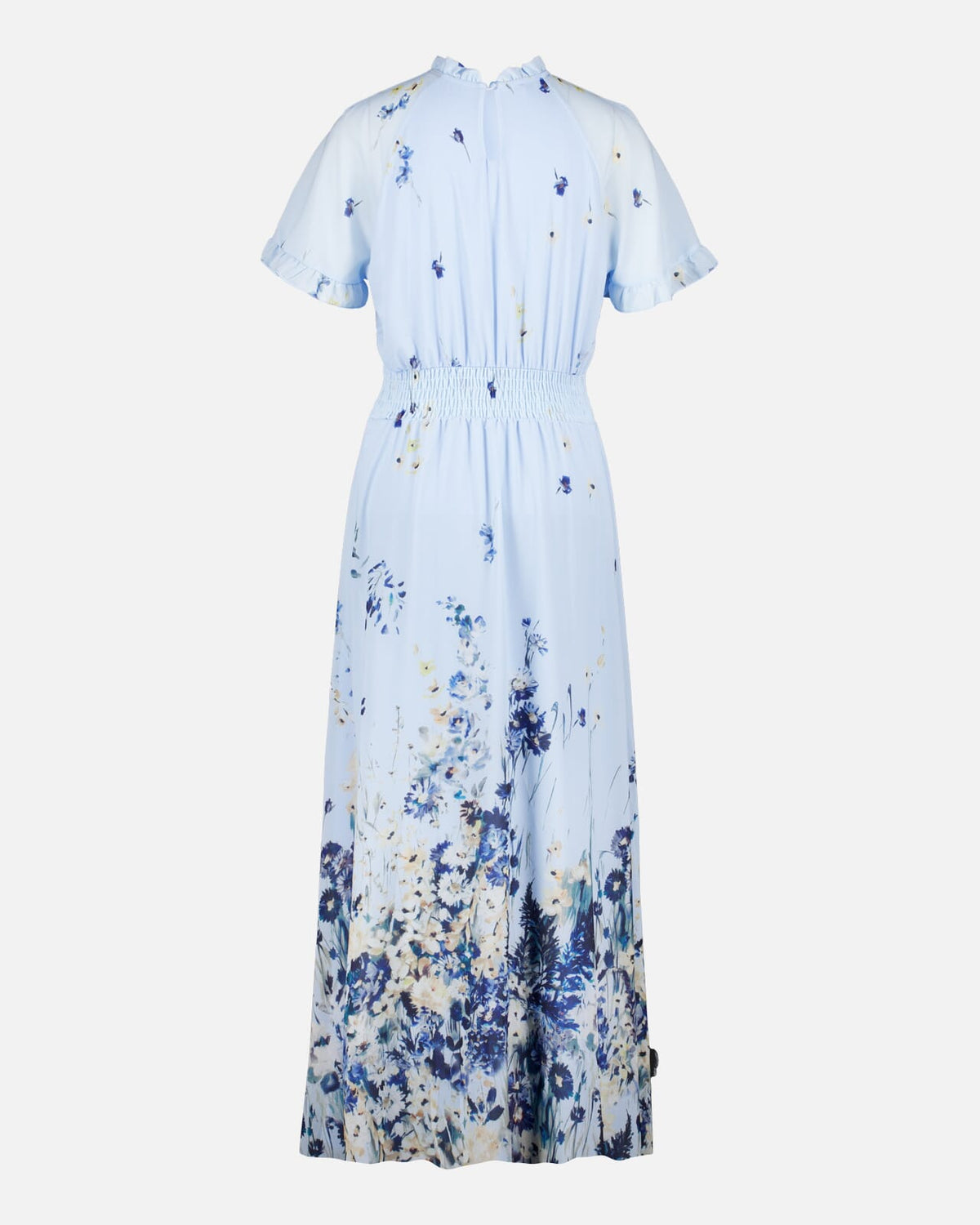 FLOYD Maxikjole Liane Albus - Light Blue/ Blue