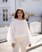 FLOYD Bluse Helly Uni - Offwhite