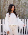 FLOYD Bluse Helly Uni - Offwhite