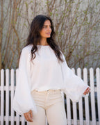 FLOYD Bluse Helly Uni - Offwhite