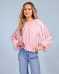 FLOYD Bluse Helly Uni - Light Pink
