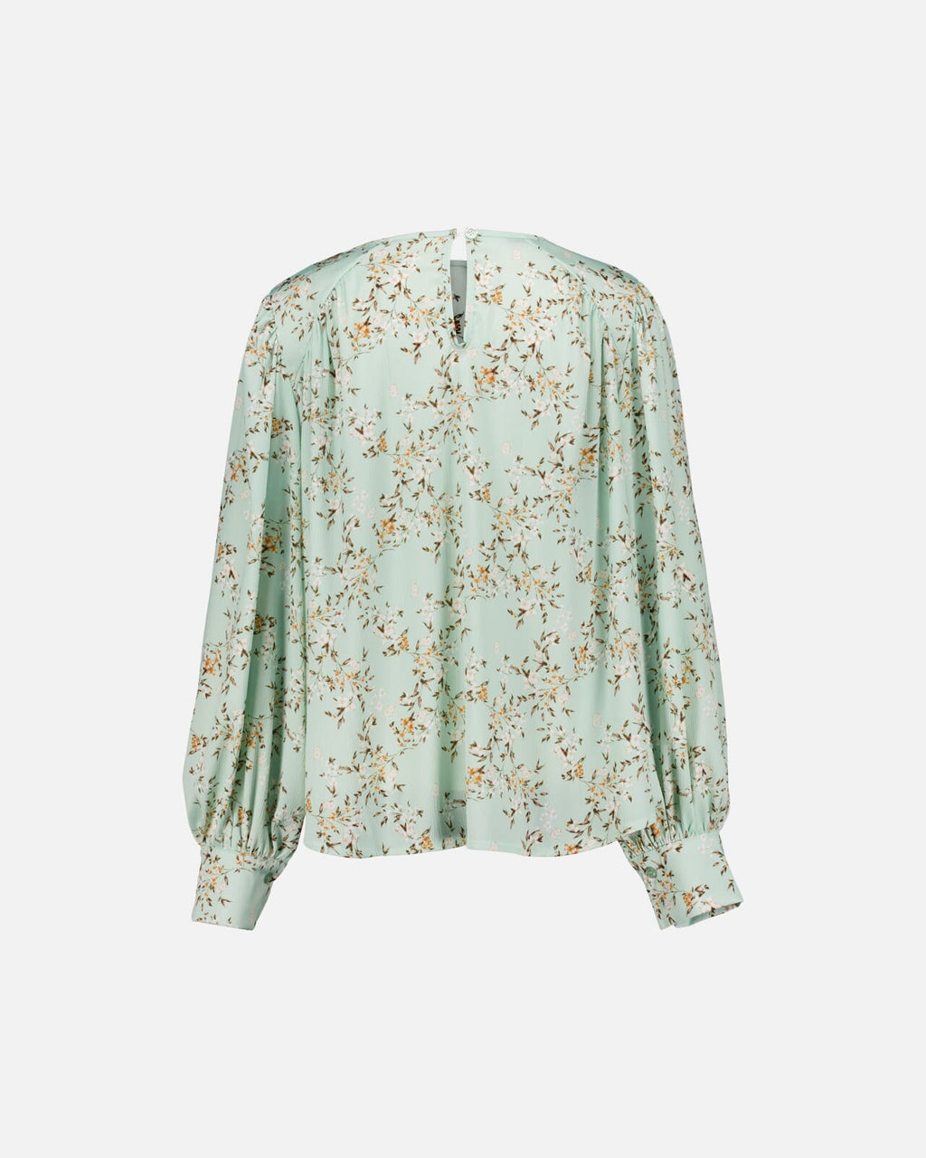 FLOYD Bluse Ebba Linum - Ocean Mist