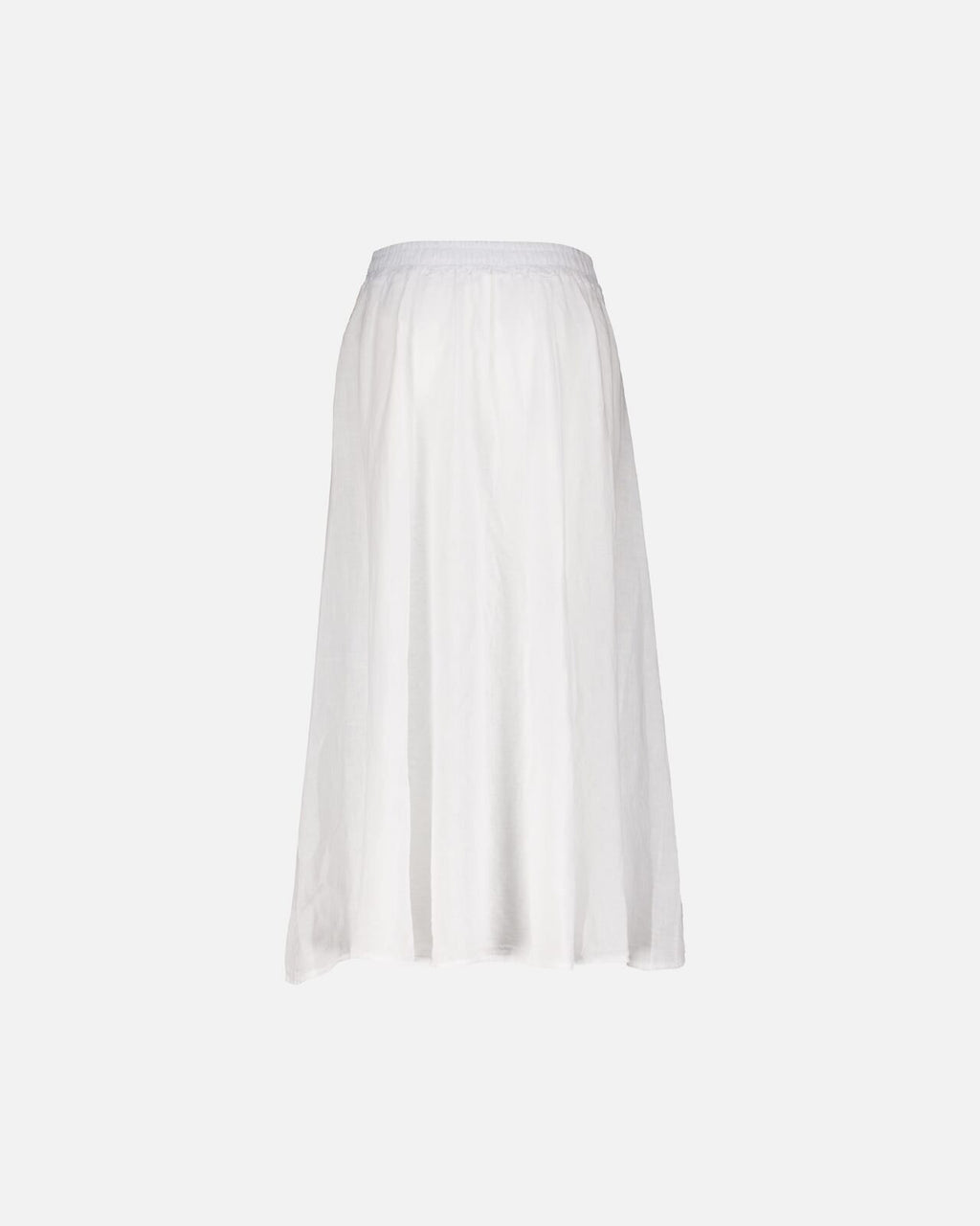 FLOYD Linskjørt Romina Midi - White