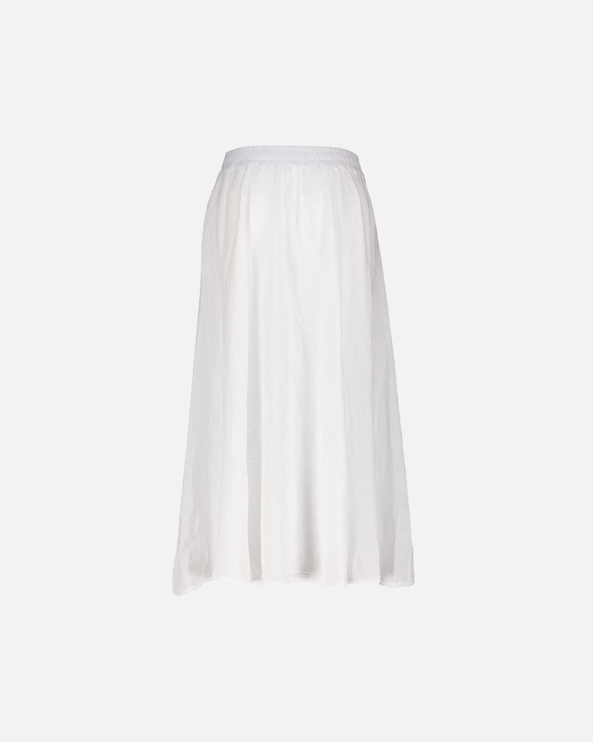 FLOYD Linskjørt Romina Midi - White