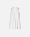 FLOYD Linskjørt Romina Midi - White