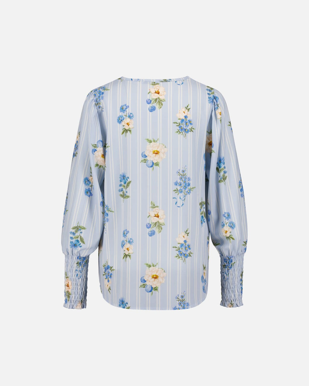 FLOYD Bluse Malin Cardo - Light Blue